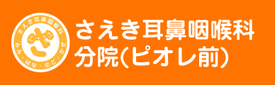さえき耳鼻咽喉科 分院（ピオレ前）サイトへ